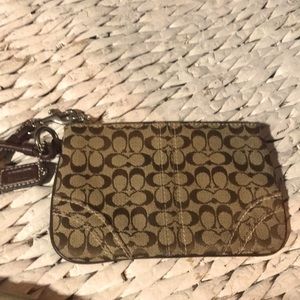 Coach wristlet